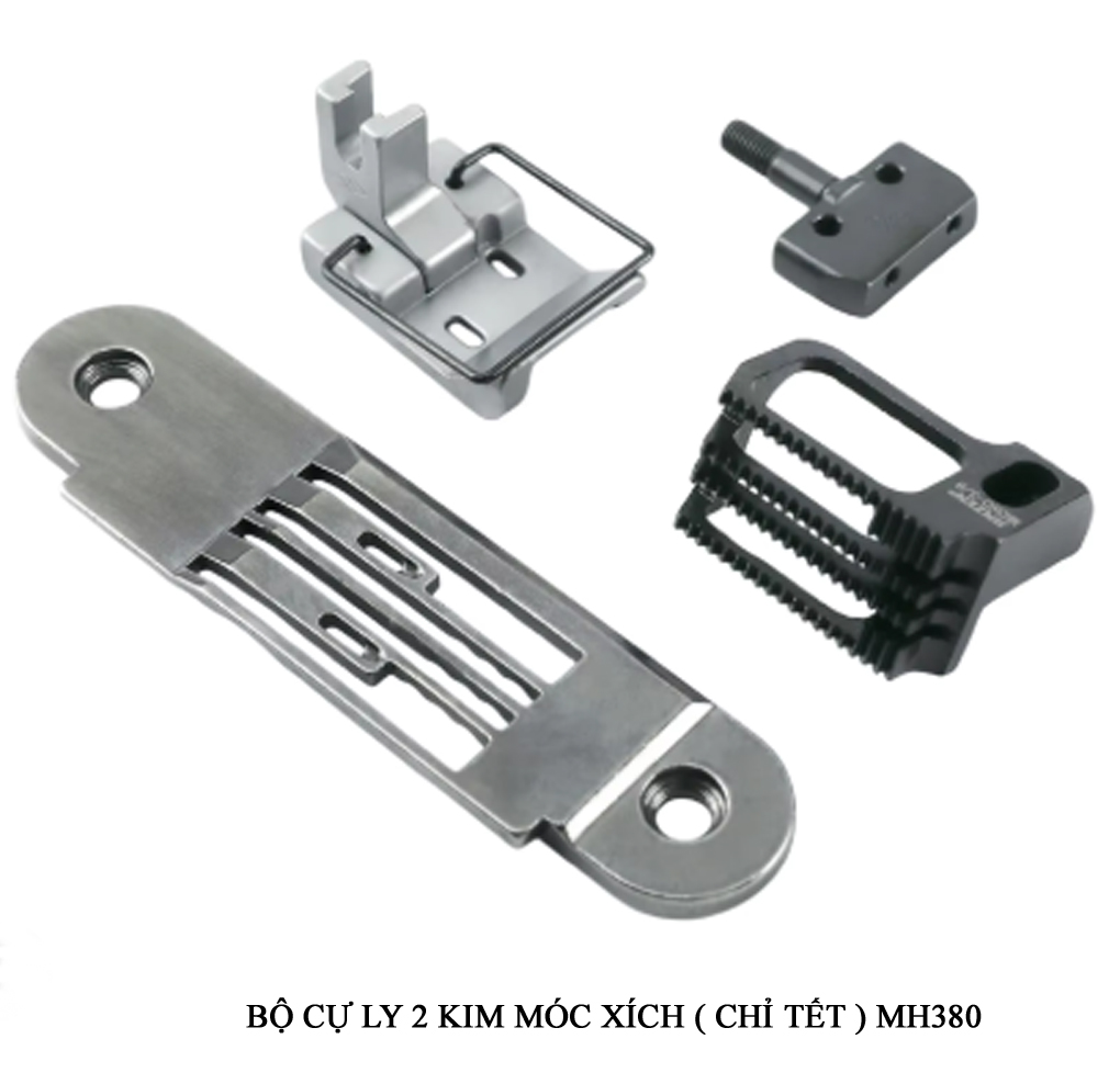Bộ cự ly máy 2 kim móc xích MH380