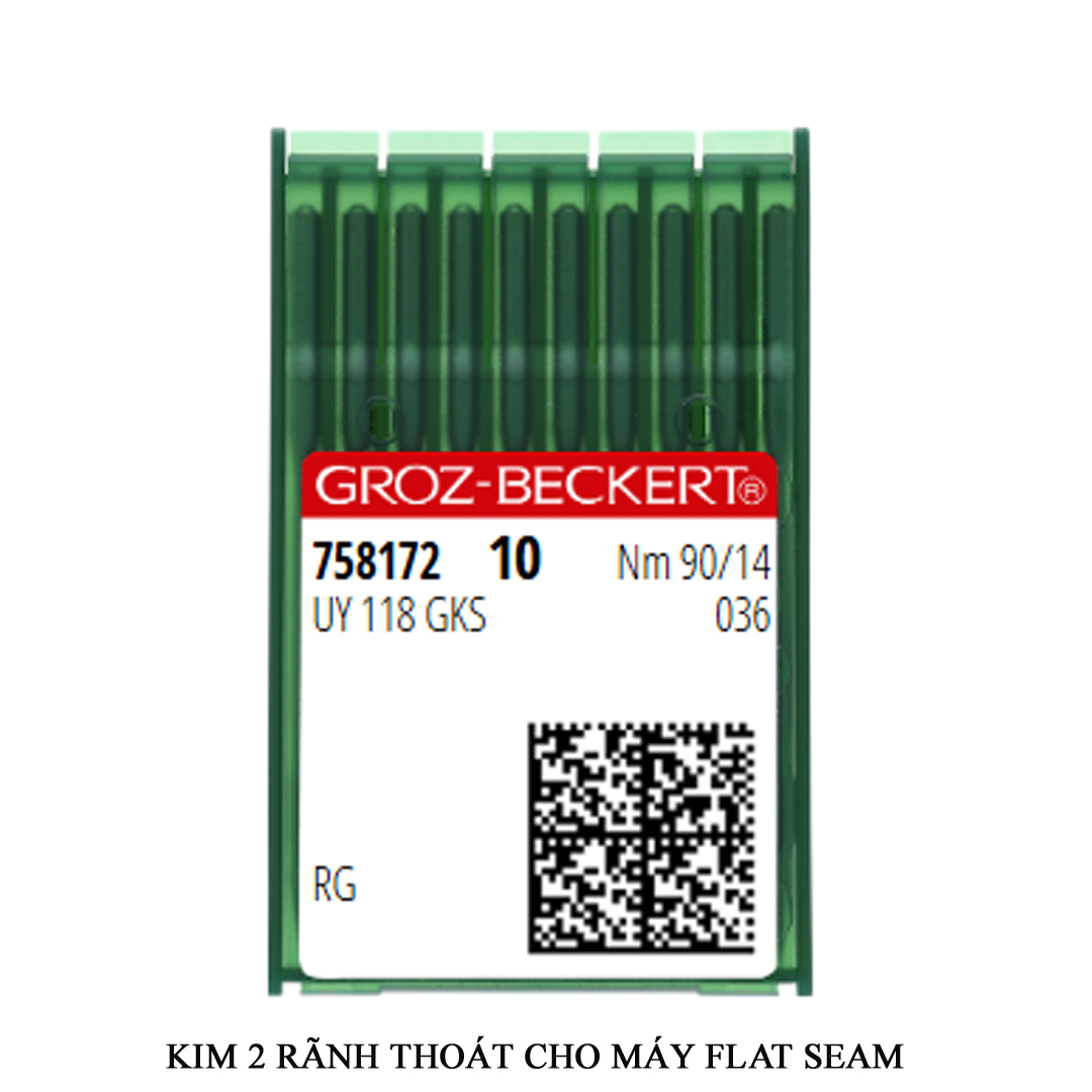 Kim 2 rãnh thoát GCS cho máy Flat seam