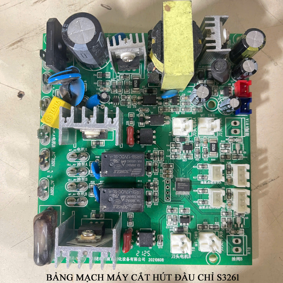 Bảng mạch máy cắt hút đầu chỉ S3261N