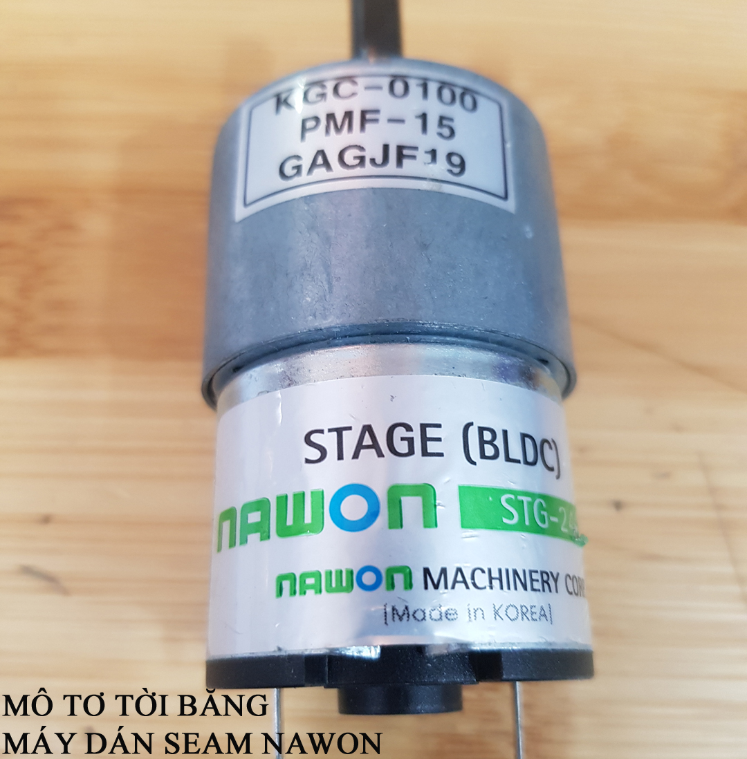 Mô tơ tời băng máy dán seam Nawon