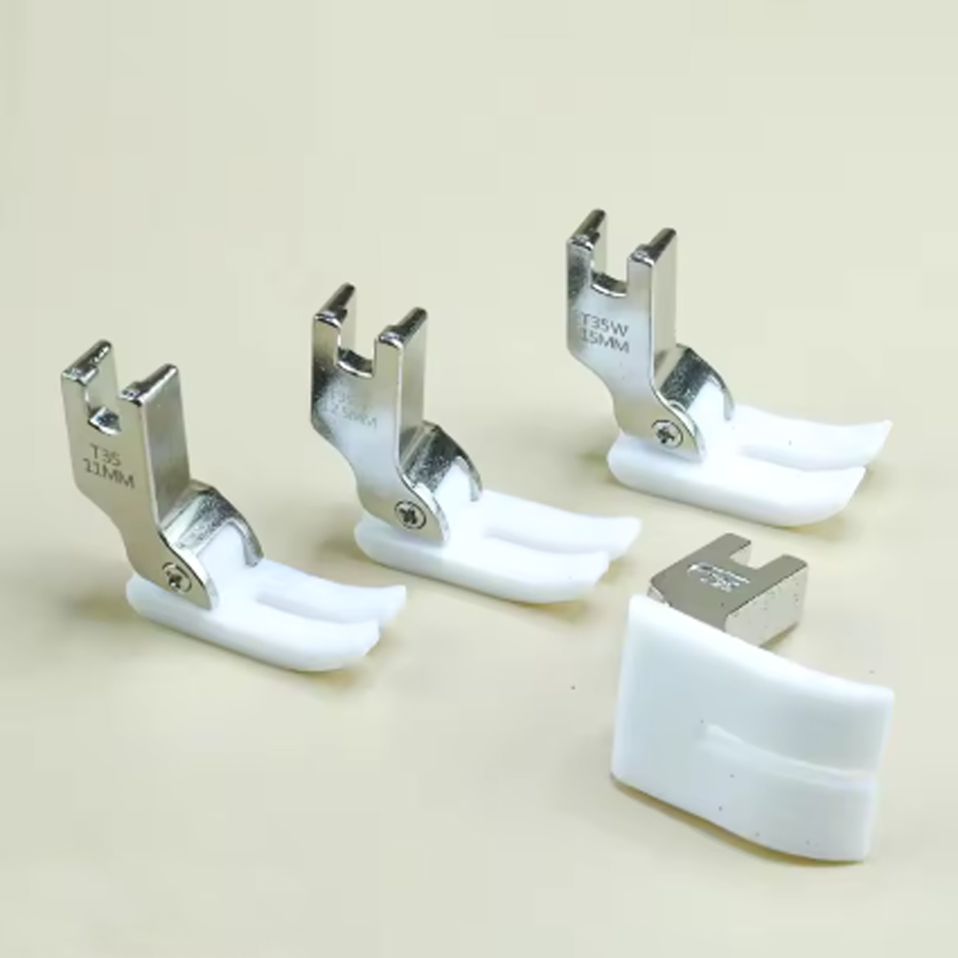 Chân vịt nhựa rãnh máy 1 kim T35W