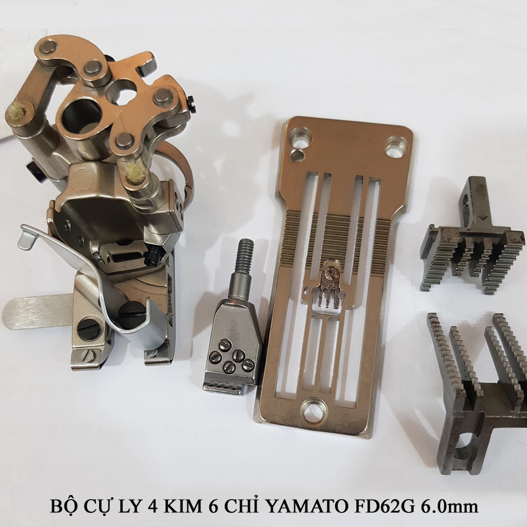 Bộ cự ly máy 4 kim 6 chỉ Yamato FD62G 6.0mm 3027092-0068490-0068095-0068096-0068053