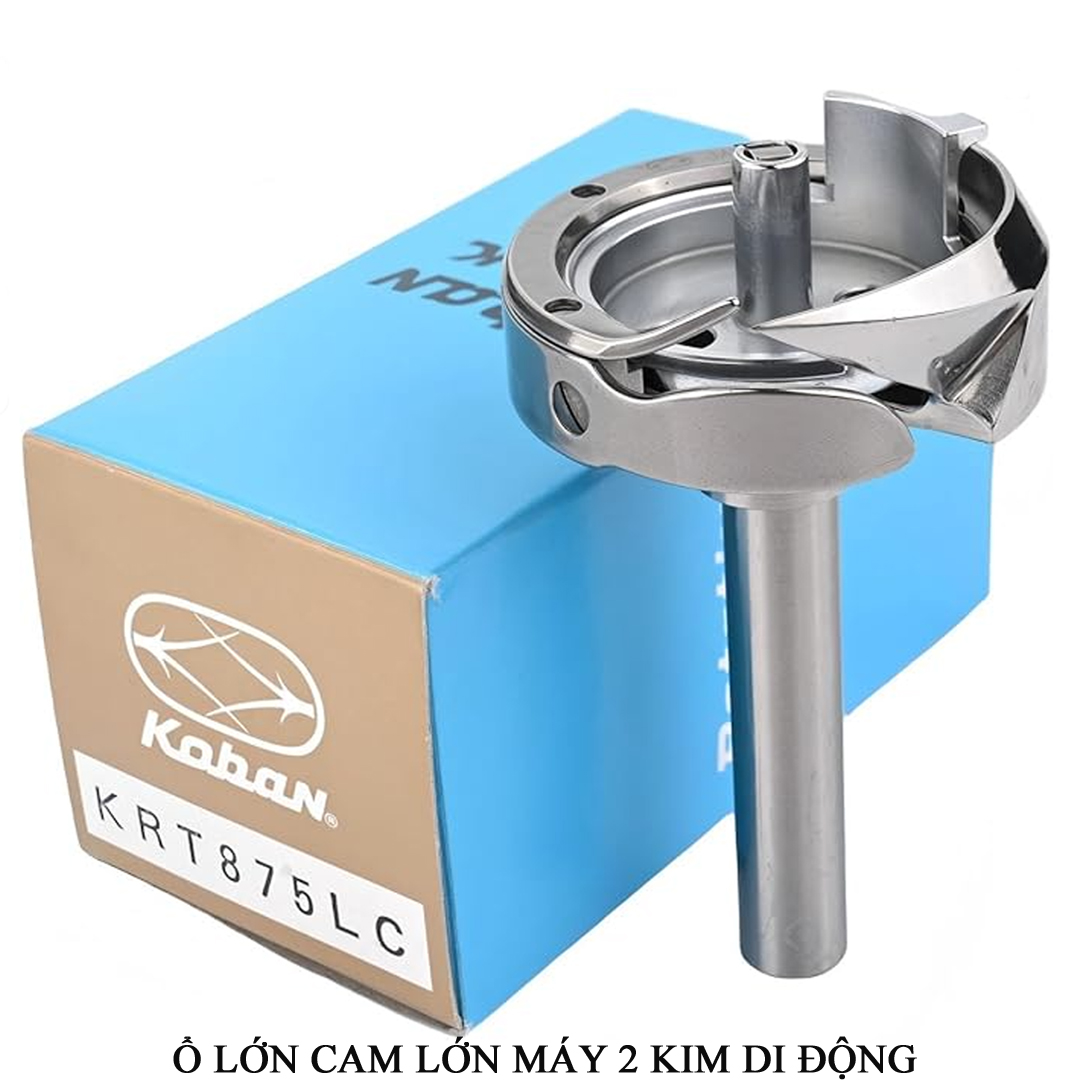 Ổ lớn cam lớn máy 2 kim di động KRT875LC
