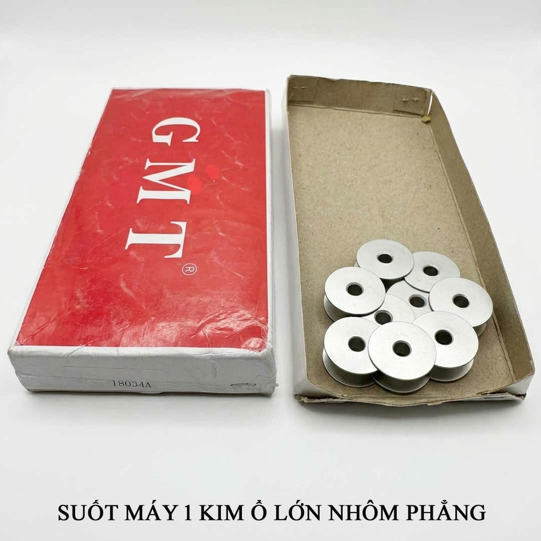Suốt máy 1 kim ổ lớn nhôm phẳng 18034A