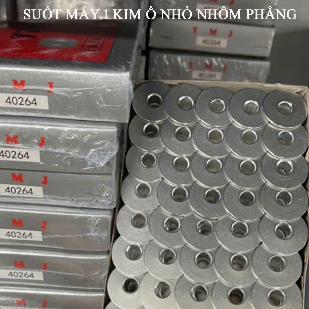 Suốt máy 1 kim ổ nhỏ nhôm phẳng 40264A