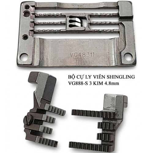 Bộ cự ly máy viền Shingling VG888-S 3 kim 4.8mm VG48311-H1221-H1226