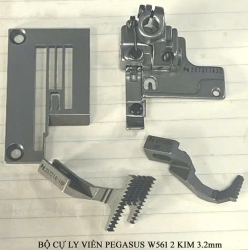 Bộ cự ly máy viền xén Pegasus W561 2 kim 3.2mm  257517_32-257214_16F-257260_16F 257517_32