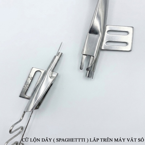 Cữ lộn dây lắp trên máy vắt sổ DY541