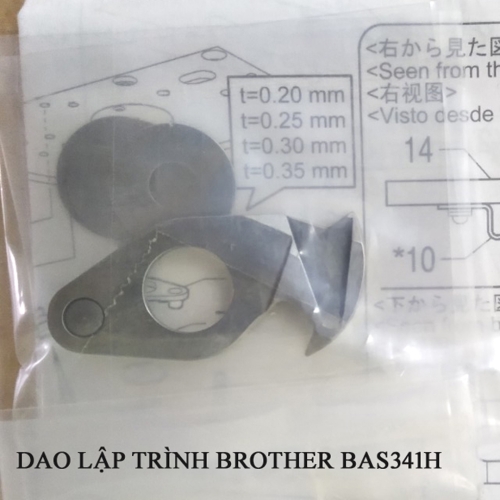 Dao máy lập trình Brother BAS341H SA6596_001 SA7944_101