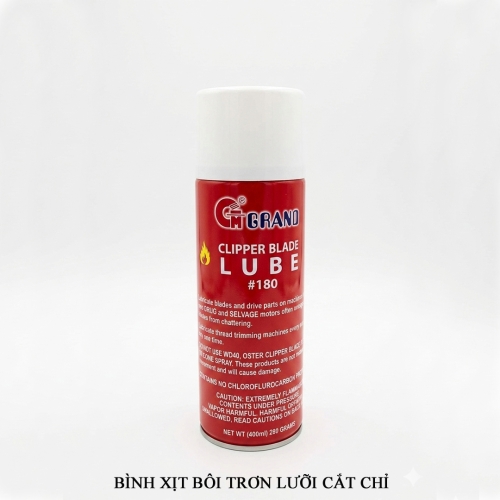 Bình xịt bôi trơn lưỡi cắt chỉ 180
