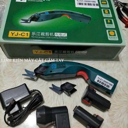 Linh kiện máy cắt cầm tay cục sạc-pin-lưỡi kéo