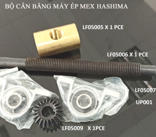 Bộ cân băng máy ép mex Hashima