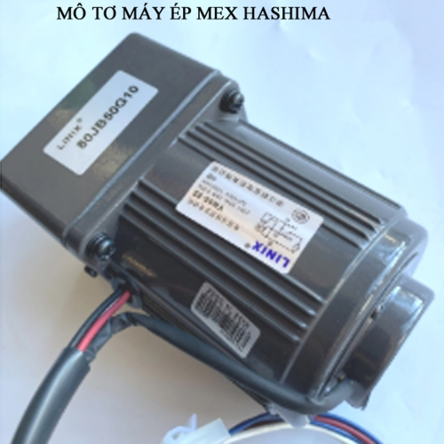 Mô tơ chính máy ép mex Hashima 80JB50G10_YN80_25