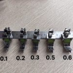Chân vịt bánh xe diễu mí nhựa trơn máy 1 kim SP18