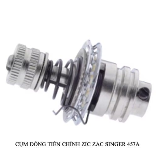 Cụm đồng tiền chính máy zic zac  Singer 457 411025