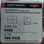 Ốc bắt lưỡi gà máy 4 kim 6 chỉ Flat seam 4182