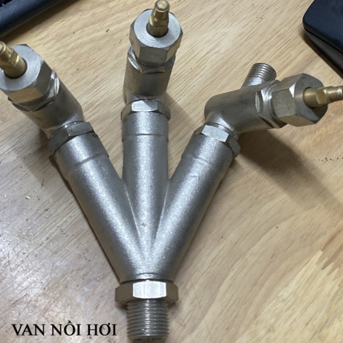 Van nồi hơi 3 đầu ra