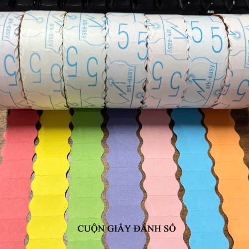 Cuộn giấy đánh số