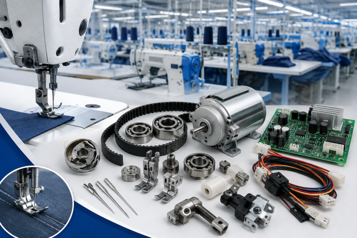 Cung ứng linh kiện máy móc ngành may